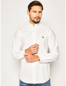 Polo Ralph Lauren Koszula Bsr 710772290 Biały Custom Fit