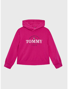 Tommy Hilfiger Bluza Foil Graphic KG0KG06954 D Różowy Regular Fit