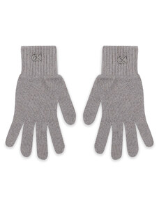 Calvin Klein Rękawiczki Damskie Re-Lock Knit Gloves K60K611164 Szary