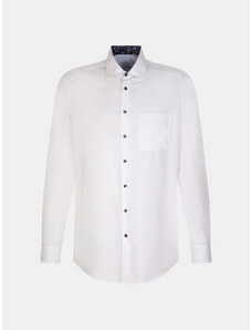 Seidensticker Koszula 01.142970 Biały Regular Fit