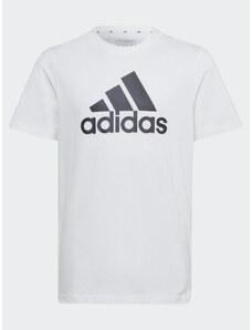 adidas T-Shirt Essentials Big Logo Cotton T-Shirt IB1670 Biały Regular Fit