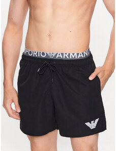 Emporio Armani Underwear Szorty kąpielowe 211740 3R432 00020 Czarny Regular Fit