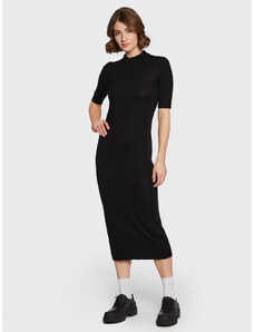 Calvin Klein Sukienka dzianinowa Extra Fine K20K205035 Czarny Slim Fit