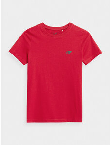 4F T-Shirt 4FJAW23TTSHM0795 Czerwony Regular Fit