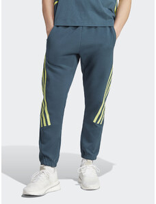 adidas Spodnie dresowe Future Icons 3-Stripes Joggers IJ6372 Turkusowy Slim Fit