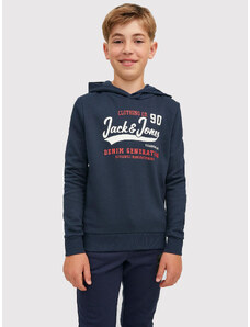 Jack&Jones Junior Bluza Logo 12212287 Granatowy Regular Fit