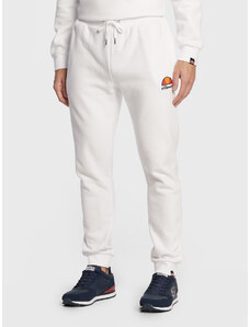 Ellesse Spodnie dresowe Ovest SHS01763 Biały Regular Fit