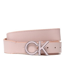 Calvin Klein Pasek Damski Re-Lock Inlay Logo Belt 30Mm K60K609607 Różowy
