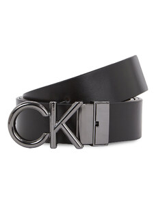 Calvin Klein Pasek Męski Gs 2 Buckles 1 Strap Belt Set K50K511027 Czarny