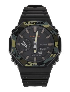 G-Shock Zegarek GA-2100SU-1AER Czarny