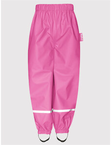 Playshoes Spodnie przeciwdeszczowe 405421 M Różowy Regular Fit