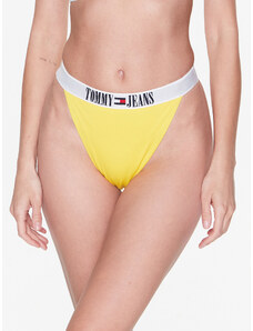 Tommy Jeans Dół od bikini UW0UW04087 Żółty