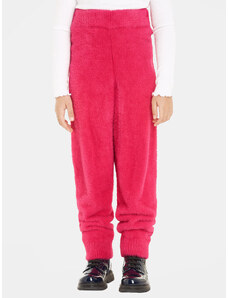 Tommy Hilfiger Spodnie materiałowe KG0KG07688 Różowy Relaxed Fit