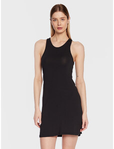 Calvin Klein Swimwear Sukienka plażowa KW0KW02145 Czarny Slim Fit