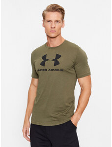 Under Armour T-Shirt Ua Sportstyle Logo Ss 1329590 Khaki Loose Fit
