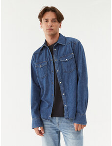 Pepe Jeans Koszula jeansowa Carson PM307489 Niebieski Regular Fit