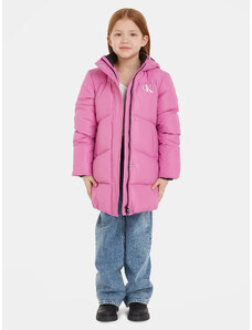 Calvin Klein Jeans Kurtka puchowa IG0IG02059 Różowy Regular Fit