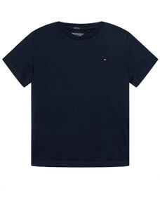 Tommy Hilfiger T-Shirt KB0KB04140 S Granatowy Regular Fit