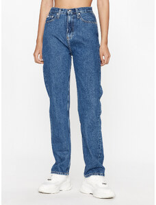 Calvin Klein Jeans Jeansy J20J221796 Niebieski Straight Fit