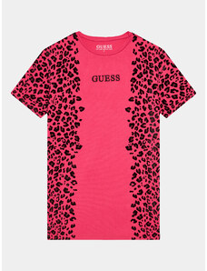 Guess T-Shirt J3BI21 J1314 Różowy Oversize