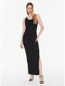 Calvin Klein Swimwear Sukienka plażowa KW0KW02096 Czarny Slim Fit