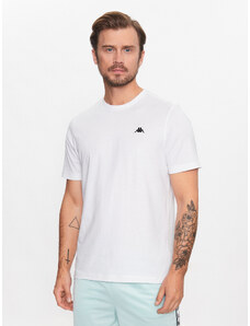 Kappa T-Shirt 313002 Biały Regular Fit