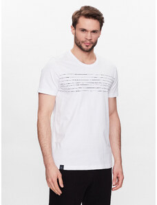 Volcano T-Shirt Jack M02132-S23 Biały Regular Fit