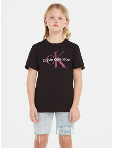 Calvin Klein Jeans T-Shirt IU0IU00460 Czarny Regular Fit