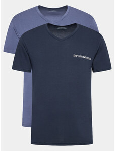 Emporio Armani Underwear Komplet 2 t-shirtów 111849 3R717 50936 Granatowy Regular Fit