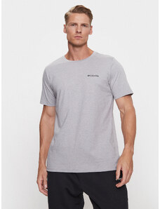 Columbia T-Shirt Rapid Ridge Back Graphic Tee II Szary Regular Fit