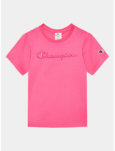 Champion T-Shirt 404632 Różowy Regular Fit
