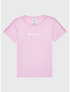 Champion T-Shirt 404643 Różowy Regular Fit