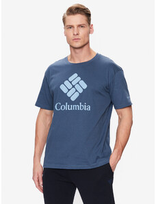 Columbia T-Shirt Pacific Crossing II 2036472 Niebieski Regular Fit
