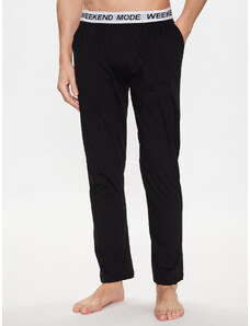 Brave Soul Spodnie piżamowe MLWB-149KAIDEN Czarny Regular Fit