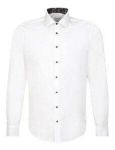 Seidensticker Koszula 01.642970 Biały Slim Fit
