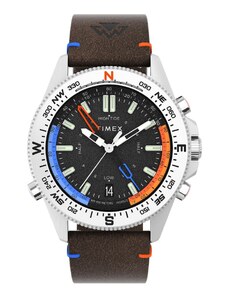 Timex Zegarek Expedition North Tide-Temp-Compass TW2V64400 Brązowy