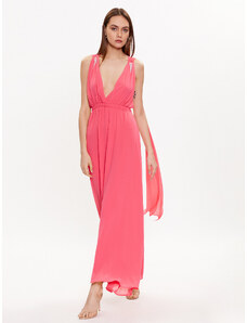 ViCOLO Sukienka wieczorowa TE0028 Różowy Regular Fit