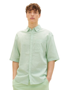 Tom Tailor Denim Koszula 1034920 Zielony Regular Fit