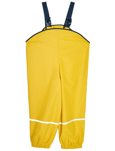 Playshoes Spodnie przeciwdeszczowe 405424 M Żółty Regular Fit