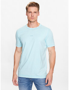 Boss T-Shirt 50477433 Błękitny Regular Fit