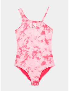 Calvin Klein Swimwear Strój kąpielowy KY0KY00043 Różowy