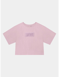 DKNY T-Shirt D35T02 D Różowy Regular Fit