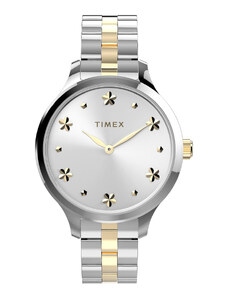Timex Zegarek Peyton TW2V23500 Srebrny