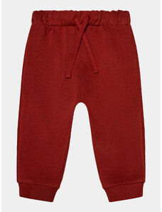 United Colors Of Benetton Spodnie dresowe 3EB5GF030 Czerwony Regular Fit