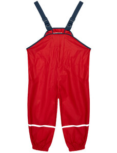Playshoes Spodnie przeciwdeszczowe 405424 M Czerwony Regular Fit