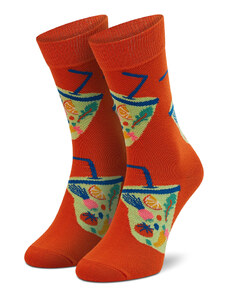 Happy Socks Skarpety wysokie unisex SMO01-4300 Pomarańczowy