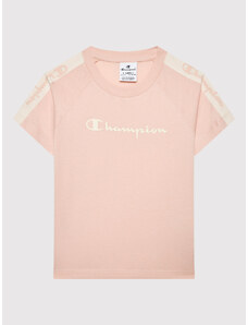 Champion T-Shirt 404473 Różowy Regular Fit