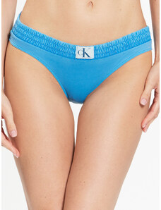 Calvin Klein Swimwear Dół od bikini KW0KW01990 Niebieski
