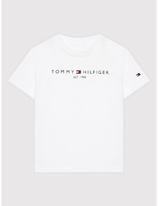Tommy Hilfiger T-Shirt Baby Essential KN0KN01487 Biały Regular Fit