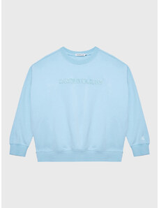 Calvin Klein Jeans Bluza Raised Embro IB0IB01670 Niebieski Regular Fit